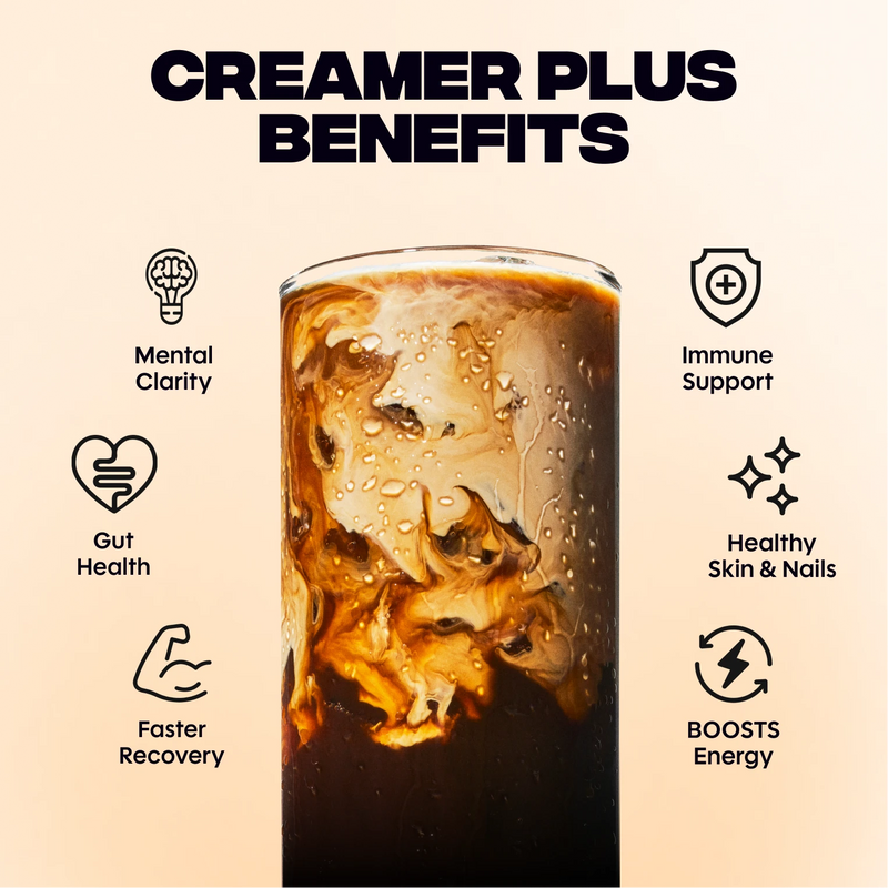 Vanilla Creamer+ (10 Servings) - Premium Active Pack Fit